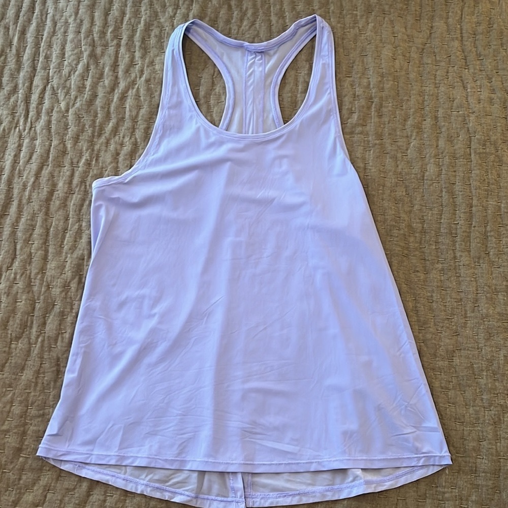 Lululemon Modal-Silk Yoga Tank Top Lilac Size 6